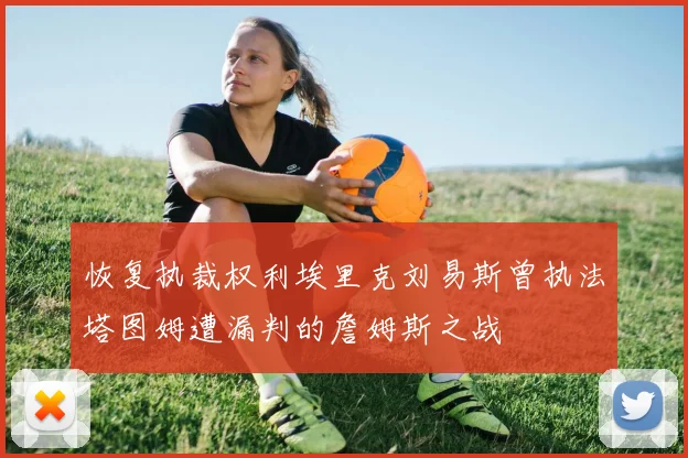 恢复执裁权利埃里克刘易斯曾执法塔图姆遭漏判的詹姆斯之战